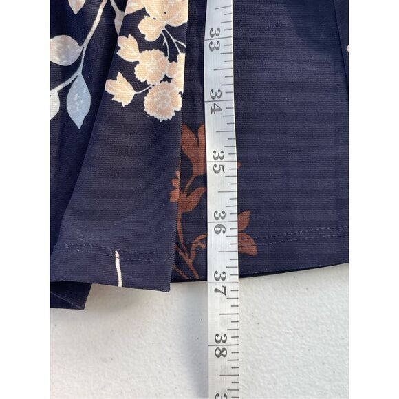 D1 Chaps Belmont Floral‎ Stretchy Midi Dress Size XS - Picture 7 of 7